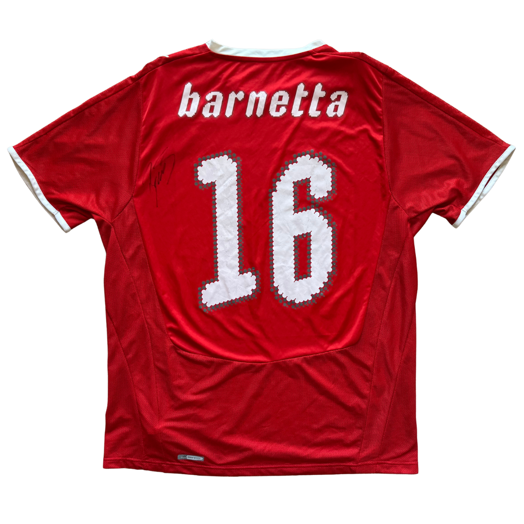 2008 Schweiz – Barnetta Heimtrikot #16 (L) SIGNIERT