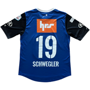 2020-2021 FC Aarau - Schwegler Auswärtstrikot #19 (M)